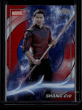 2025 Topps Chrome Marvel Studios Captain America Refractor 110 Shang-Chi 56/76