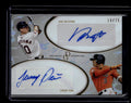 2025 Topps Dynamic Duals Autographs Silver 23f Whitcomb RC Pena Dual Auto 16/75