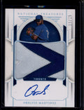 2024 Panini National Treasures Signatures 28 Orelvis Martinez RC Patch Auto 9/25