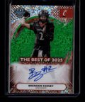 SOLD 184322 2025 Bowman's Best Autographs Green Refractor Brendan Sorsby Rookie Auto 10/99