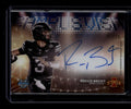 SOLD 184324 2025 Bowman Chrome U Campus Visit Autographs Refractor Rocco Brecht RC Auto 7/99