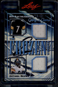 2025 Leaf Glory of Game Frozen Tundra Antonio Brown Roethlisberger Jersey 13/25