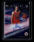 SOLD 184390 2025-26 Topps Midnight Horizon Signatures Winter Solistice Essengue RC Auto /35