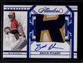 2024 Panini Flawless Prospect Autographs Sapphire Brock Wilken RC Patch Auto /15