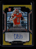 2025 Panini Prizm Draft Picks Autographs Gold Shimmer Ollie Gordon RC Auto 13/15