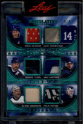 SOLD 184437 2020-21 Leaf Superlative Streak Anderson Clark Gartner Potvin Gilmour 6 Patch /4