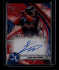 SOLD 184444 2024 Bowman's Best Autographs Red Refractor b24lg Luis Guanipa Rookie Auto 3/5