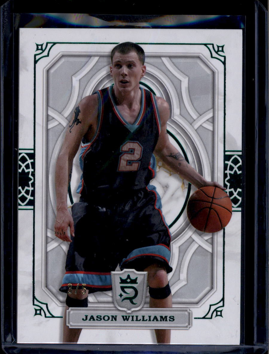 2023-24 Topps Royalty Green 73 Jason Williams 3/5