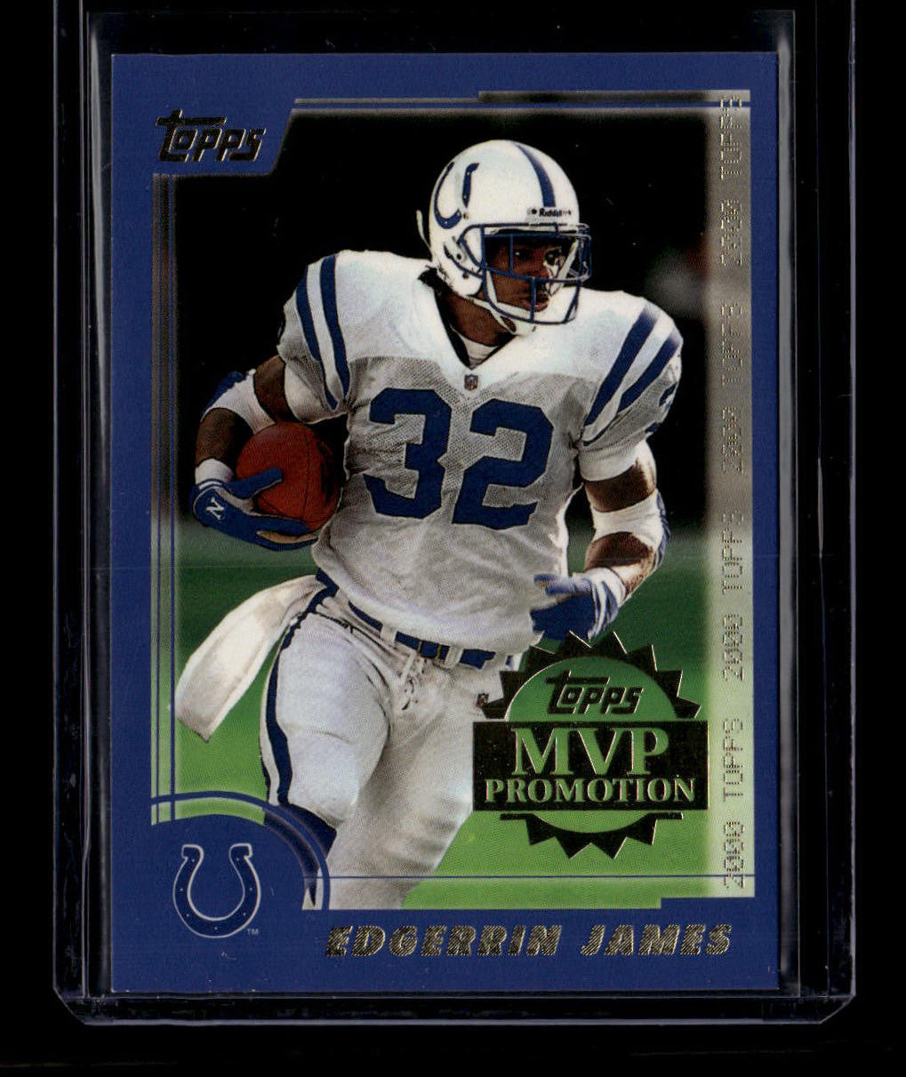2000 Topps MVP Promotion 50 Edgerrin James WIN /100