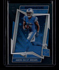 2022 Rookies and Stars Black and Blue 35 Amon-Ra St. Brown 5/5