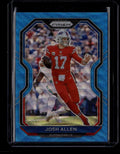 2020 Panini Prizm Prizms Blue Wave Refractor 1 Josh Allen 110/199