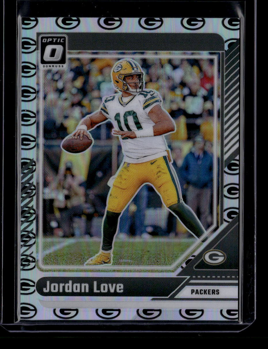 2024 Donruss Optic Team Logo Refractor 69 Jordan Love 5/32