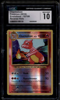 2016 Pokemon XY Evolutions Reverse Foil 10 Charmeleon U CGC 10 GEM MINT