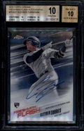 2018 Topps Chrome Freshman Flash Autographs Gleyber Torres RC Auto 96/99 BGS 10