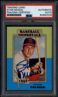SOLD 185047 1980-87 SSPC HOF 114 Stan Musial PSA/DNA Certified Authentic Autograph Auto