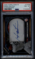 SOLD 185049 2020 Topps Tribute Autographs TAHM Hideki Matsui Auto 20/40 PSA 8 NM-MT