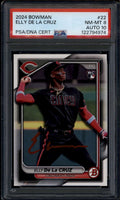 2024 Bowman 22 Elly De La Cruz Rookie RC PSA 8 PSA/DNA Certified 10 Auto