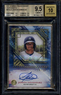 2021 Bowman Transcendent Autographs BTAJD Jasson Dominguez RC Auto 18/20 BGS 9.5
