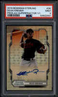 2019 Bowman Sterling Autograph Superfractor Dean Kremer Rookie RC Auto 1/1 PSA 9