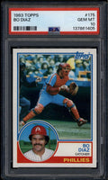 SOLD 185230 1983 Topps 175 Bo Diaz PSA 10 GEM MT