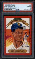 SOLD 185300 1990 Donruss 4 Ken Griffey Jr. DK Diamond Kings PSA 9 MINT