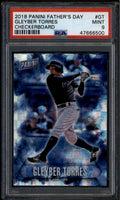 2018 Panini Father's Day Checkerboard GT Gleyber Torres Rookie RC 4/5 PSA 9 MINT