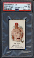 2008 Topps Allen and Ginter Mini A G Back 129 Joey Votto Rookie RC PSA 10 GEM MT