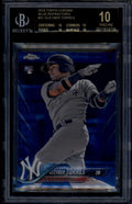 2018 Topps Chrome Blue Refractor 31 Gleyber Torres RC 49/150 BGS 10 BLACK LABEL