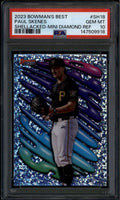 2023 Bowman's Best Shellacked Mini Diamond Refractor sh18 Paul Skenes RC PSA 10