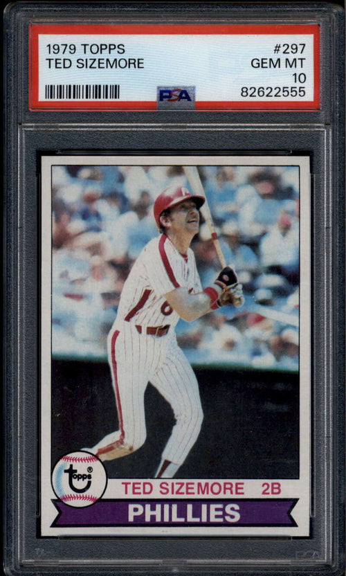 1979 Topps 297 Ted Sizemore PSA 10 GEM MT 82622555