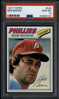 SOLD 185586 1977 Topps 545 Bob Boone PSA 10 GEM MT