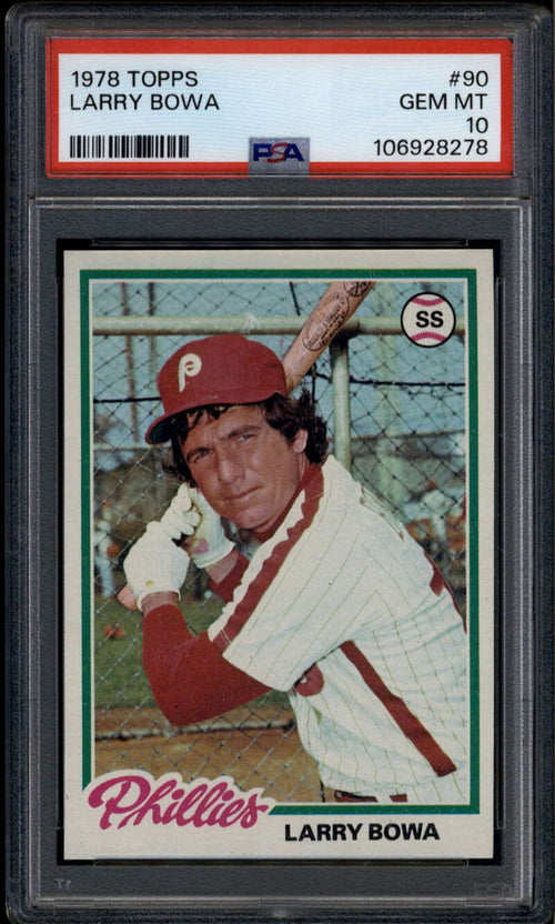 1978 Topps 90 Larry Bowa PSA 10 GEM MT