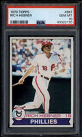 1979 Topps 567 Rich Hebner PSA 10 GEM MT