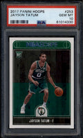 2017-18 Hoops 253 Jayson Tatum Rookie RC PSA 10 GEM MT