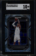 2023-24 Panini Prizm Draft Picks 2 Victor Wembanyama Rookie RC SGC 10 GM 0580050