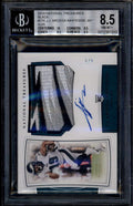 2019 Panini National Treasures Black 176 J. J. Arcega-Whiteside RC Patch Auto /5