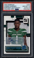 2022 Donruss Rated Portrait Autographs 328 Ahmad Gardner RC Auto 38/49 PSA 10