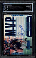 SOLD 185728 2020 Panini Contenders MVP Autographs Platinum 12 Drew Lock Auto 1/1 ARENA 9.5