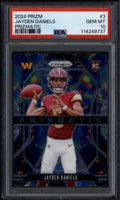 2024 Panini Prizm Prizmatic 3 Jayden Daniels Rookie RC PSA 10 GEM MT