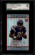 2007 Bowman Chrome Refractor bc65 Adrian Peterson Rookie RC SGC 96 MINT 9
