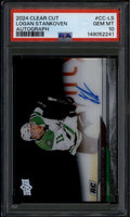 2024-25 Upper Deck Clear Cut CCLS Logan Stankoven Rookie RC Auto PSA 10 GEM MT