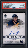 2014-15 SP Authentic 273 Sam Reinhart Rookie RC Auto 741/999 Future Watch PSA 10