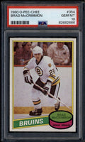 1980-81 O-Pee-Chee 354 Brad McCrimmon Rookie RC PSA 10 GEM MT