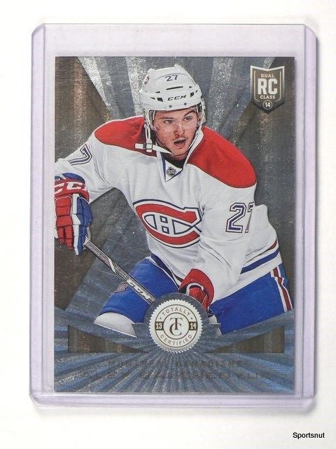 DELETE 422 13-14 Totally Certified Mirror Gold Alex Galchenyuk rc rookie #D17/25 #217