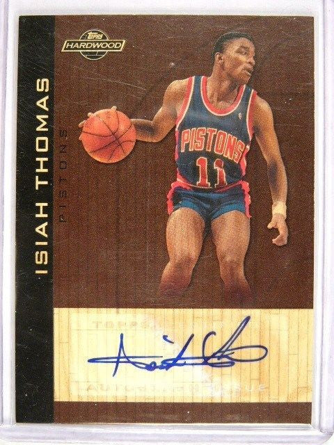 DELETE 457 08-09 Topps Hardwood Isiah Thomas auto autograph #D7/9 #HS-IT