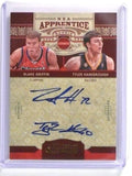 DELETE 509 09-10 Timeless Treasures Apprentice Blake Griffin & Hansbrough auto #d4/25