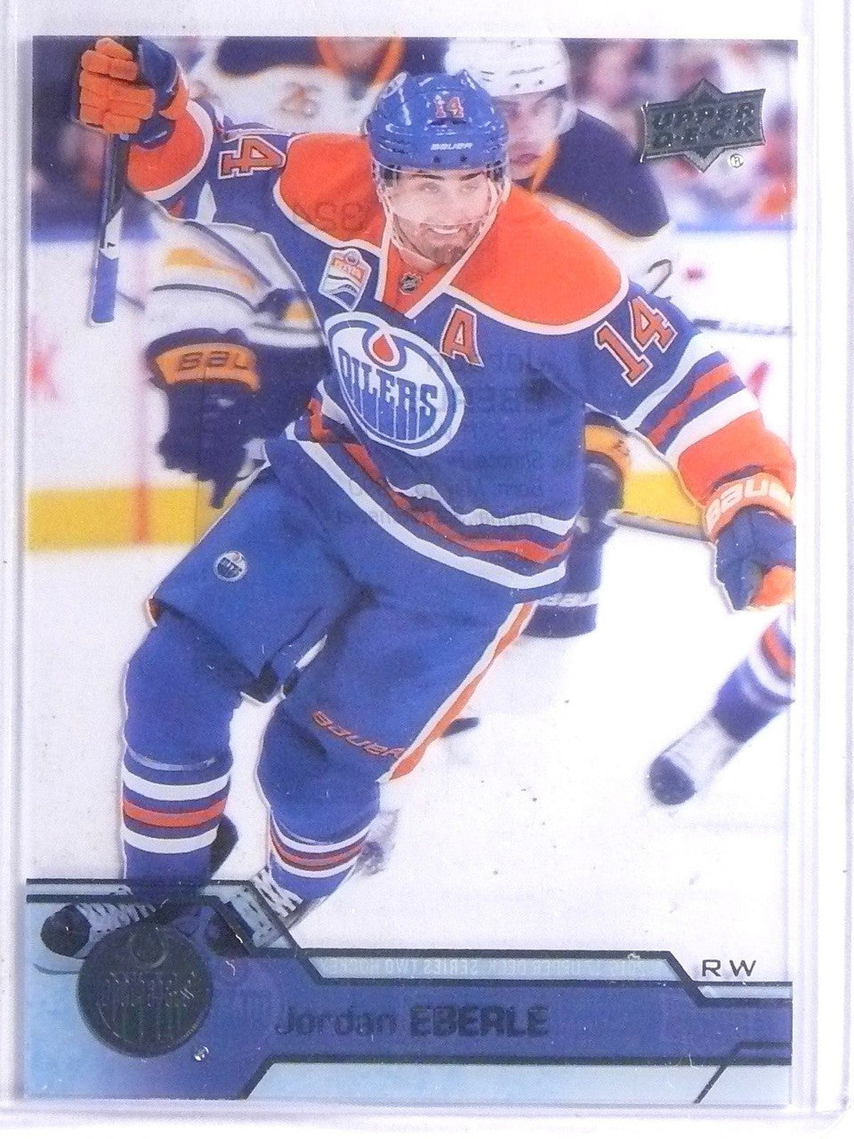 2016-17 Upper Deck Clear Cut Jordan Eberle #324 Acetate