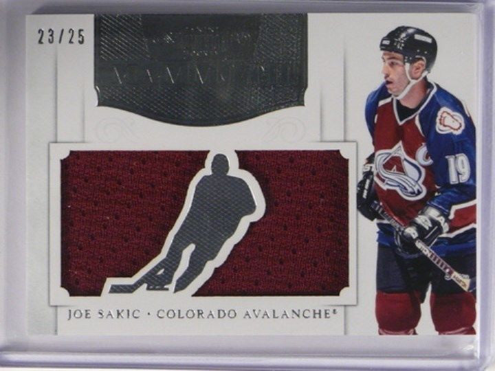 DELETE 854 11-12 Panini Dominion Joe Sakic Mammoth jersey #D23/25 #52