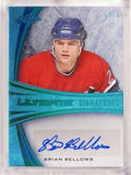 DELETE 1303 2015-16 Leaf Ultimate Signatures Brian Bellows autograph auto #D6/9 #BB1