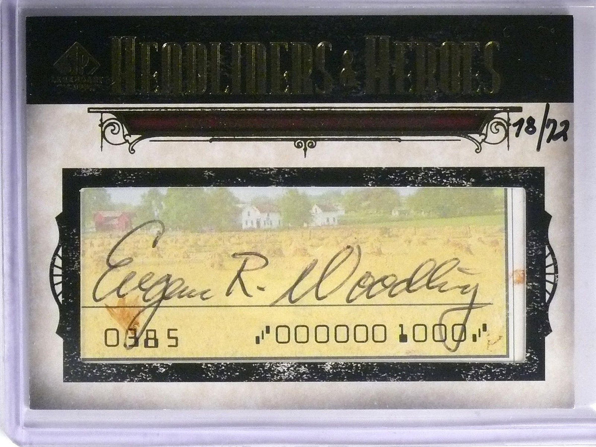 DELETE 1958 2008 Sp Legendary Cuts Headliners Gene Woodling autograph #D18/72